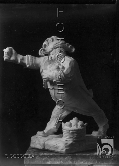Escultura caricaturesca. Felipe Coscolla Plana