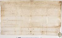 Alfonso IV, rey de Aragón, concede a los habitantes de Almudévar y de su aldea de Torralba de Aragón la inmunidad de diversos impuestos comerciales por toda la Corona (lezdas, peajes, guiajes, herbajes, etc.), así como del monedaje, especificando que el resto de las aldeas deberán pagarlo a la villa