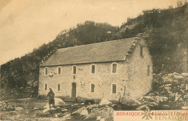 "Benasque. La Renclusa (2.133 m)."