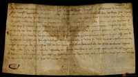 Privilegio del Rey Jaime I por el que ordena que en los pleitos que se muevan en Teruel no se nombren abogados sino que cada cual defienda su parte por si mismo y si alguno no supiera razonar que le sea elegido abogado por los tres hombres buenos que el Concejo tenga elegidos