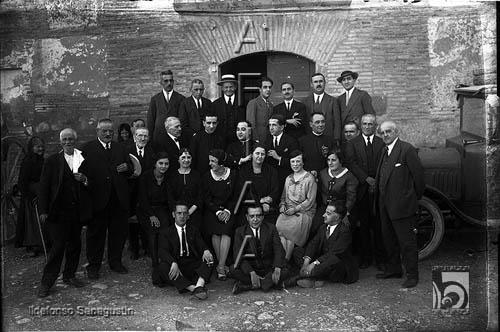 Grupo en Cillas. Ildefonso San Agustín. Huesca