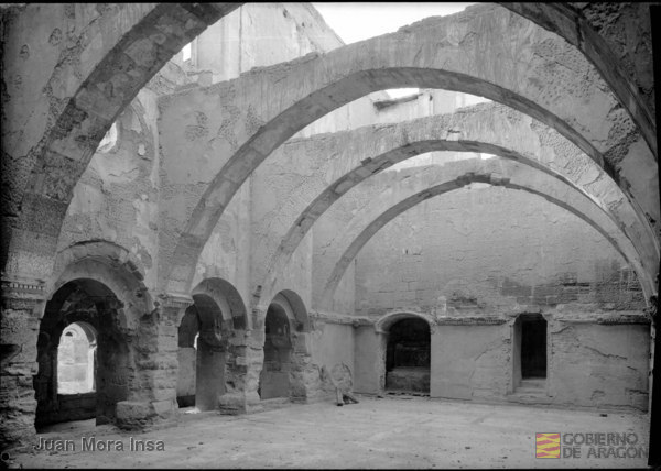 "Monasterio de Sigena, Huesca. Sala capitular. Estilo: Románico.". Juan Mora Insa