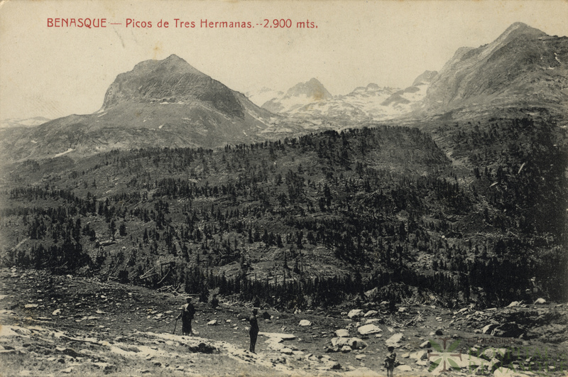 "Benasque. Picos de Tres Hermanas. 2.900 mts."