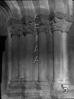 Iglesia de Santiago. Capiteles del lado este. Ricardo del Arco y Garay. Agüero. Hoya de Huesca