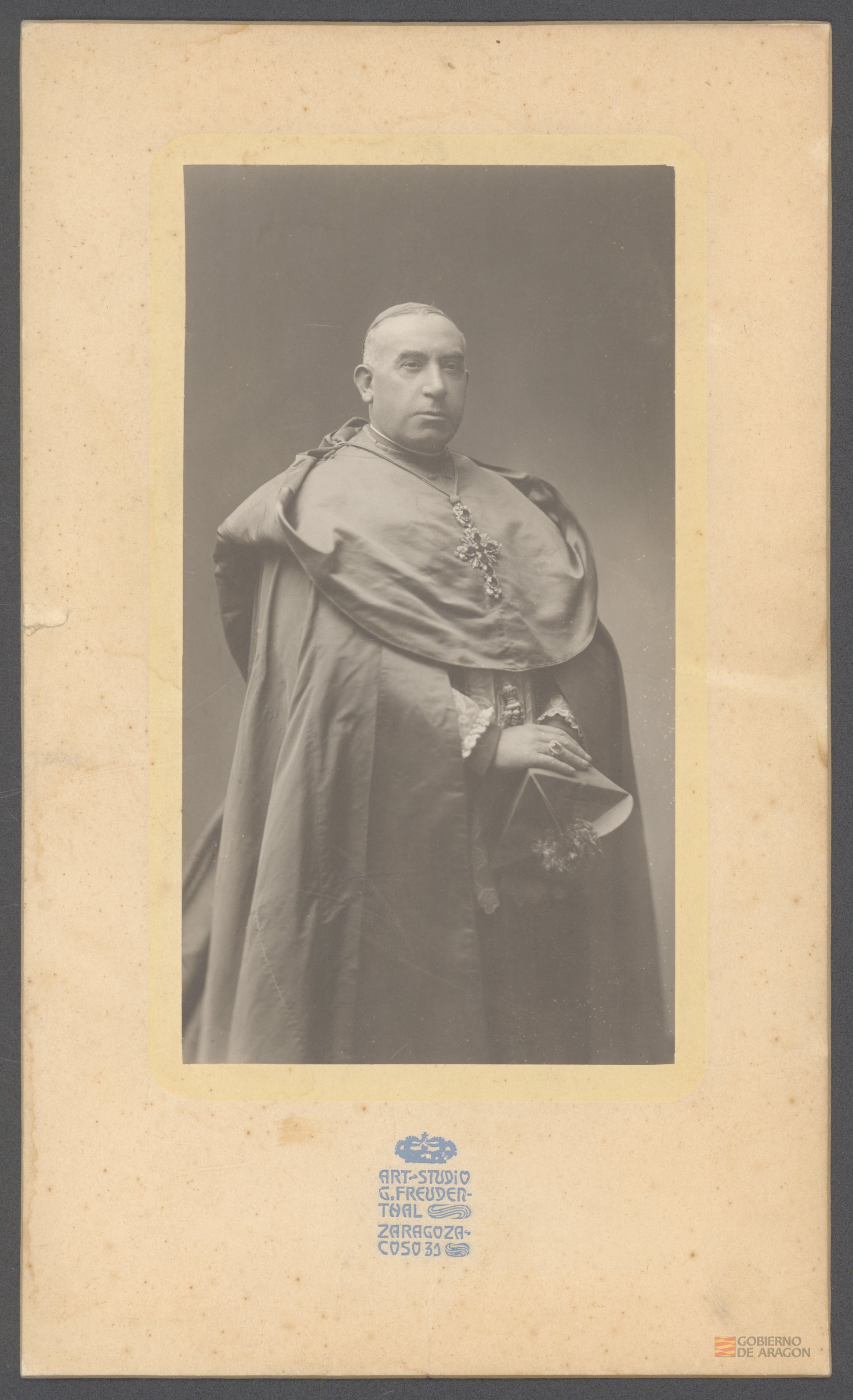 "El Dr. D. Juan Soldevila y Romero. Arzobispo de Zaragoza". Art-Studio