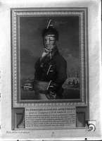 Fotografía de un retrato del General José de Palafox. Ricardo del Arco y Garay
