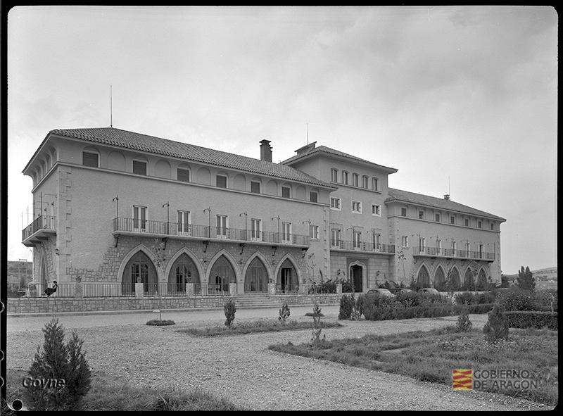 Edificio del Parador Nacional de Turismo en Teruel