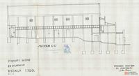 Proyecto de cine en Calatayud. Firmado por el Arquitecto Beltrán Navarro. Calatayud (Zaragoza)