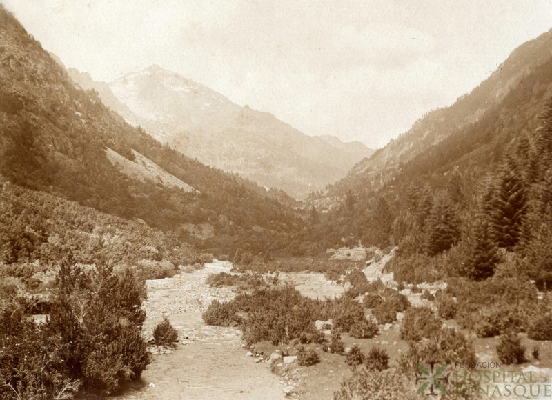 Río Ésera a la altura del plan de Rosec