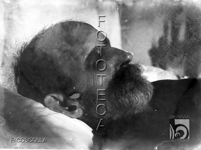 Retrato de difunto. Felipe Coscolla Plana
