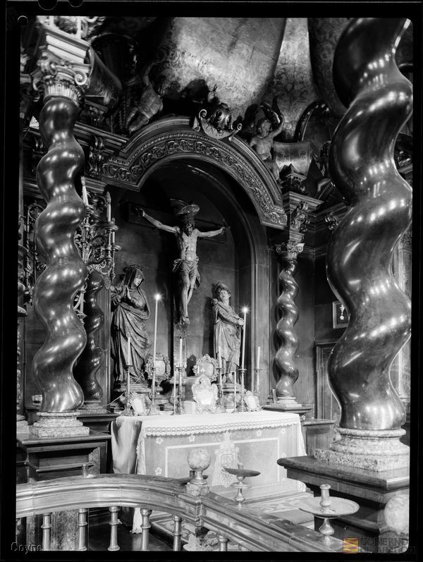 Catedral de San Salvador (la Seo). Capilla del Santo Cristo.