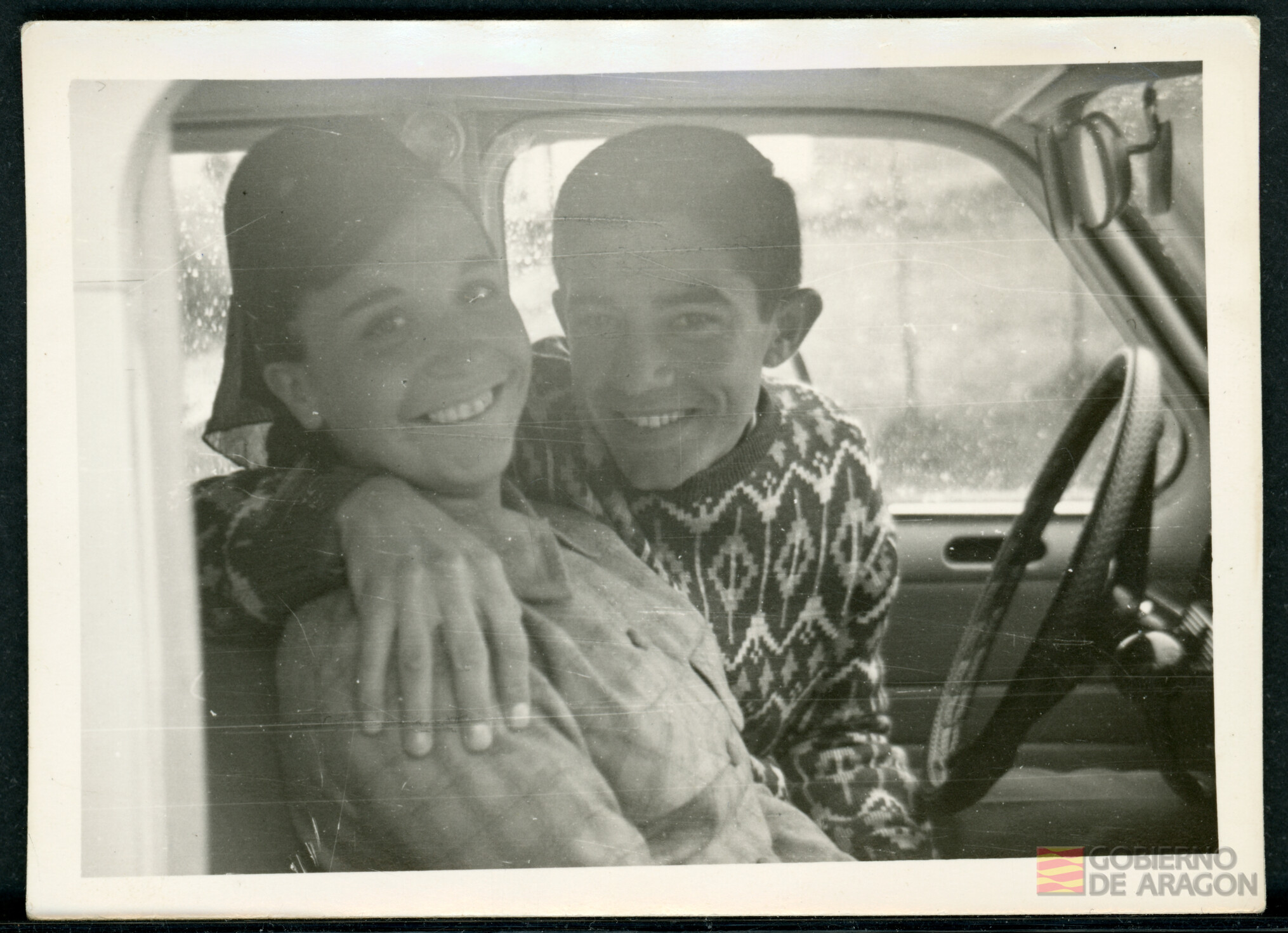Retrato de Chonín Martínez y Antonio Cabeza
