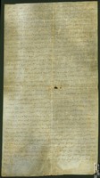 Acta de la comparecencia de los representantes de Ejea ante el concejo de Biota para quejarse de que los vecinos de éste pueblo no dejan correr el agua del Arba de San Román hacia abajo, y exigen el pago de 1.000 sueldos de multa, peticiones que son rechazadas por los de Biota