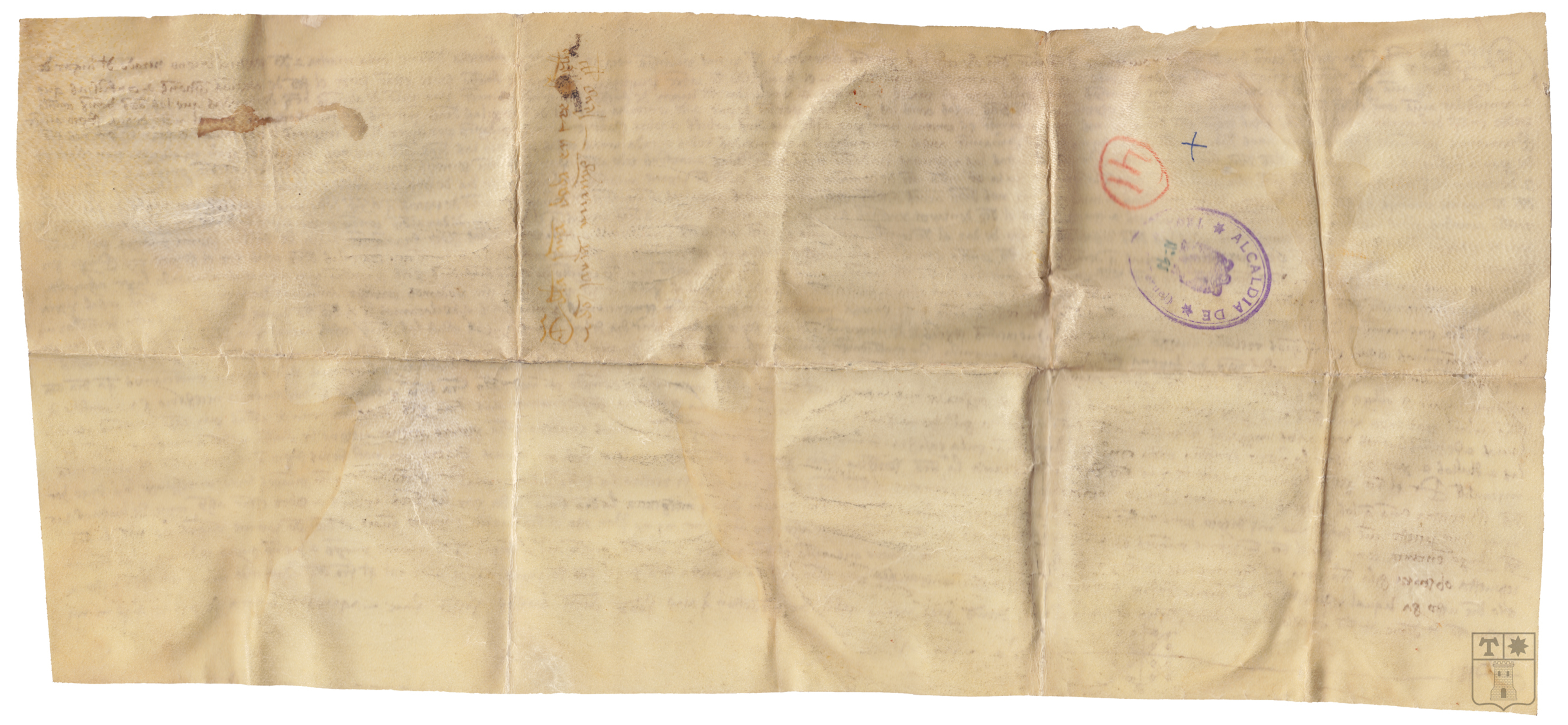 Sentencia dada por Martín Ibáñez, clérigo, y Miguel Peydro, árbitros de los pleitos entre Jaime Ibáñez, notario, y el Concejo de Tronchón por pago de pechas