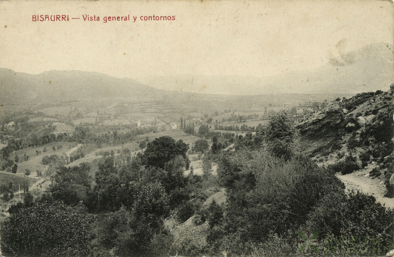"Bisaurri. Vista general y contornos."