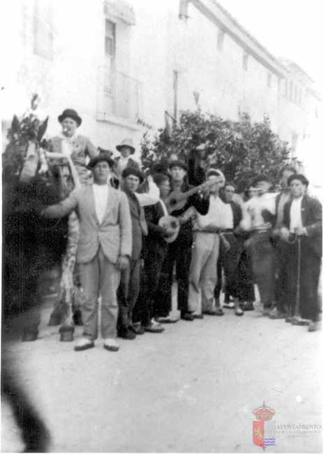 Fiesta de los mayos. La Puebla de Alfindén