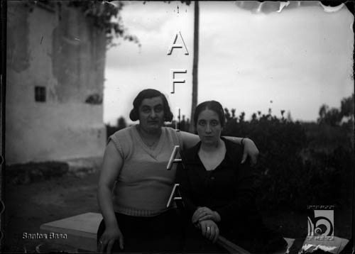 Juana Chabot y Úrsula Andreu. Santos Baso Simelio. Huesca