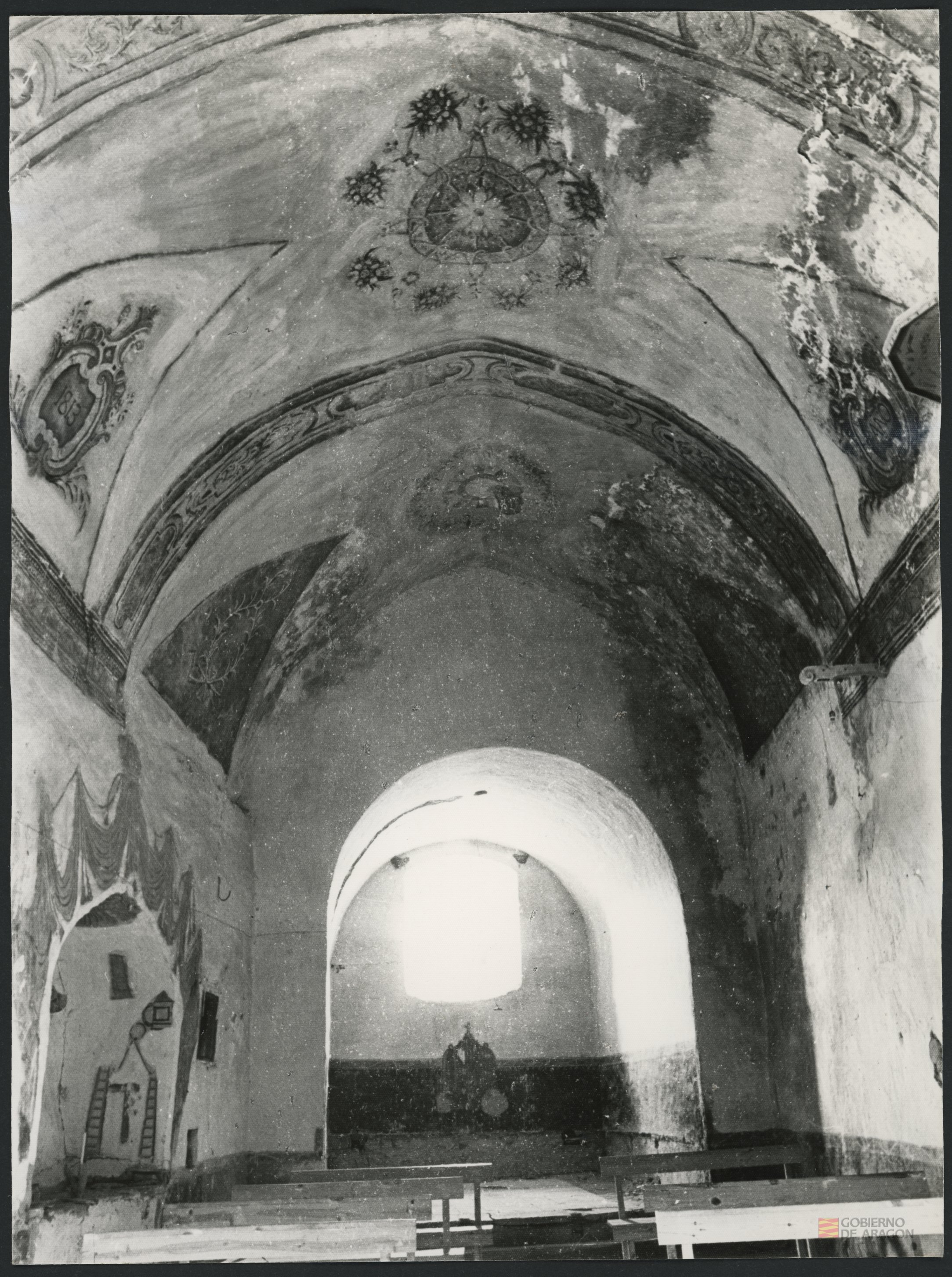 Iglesia de San Vicente de Vio. Interior. Vio