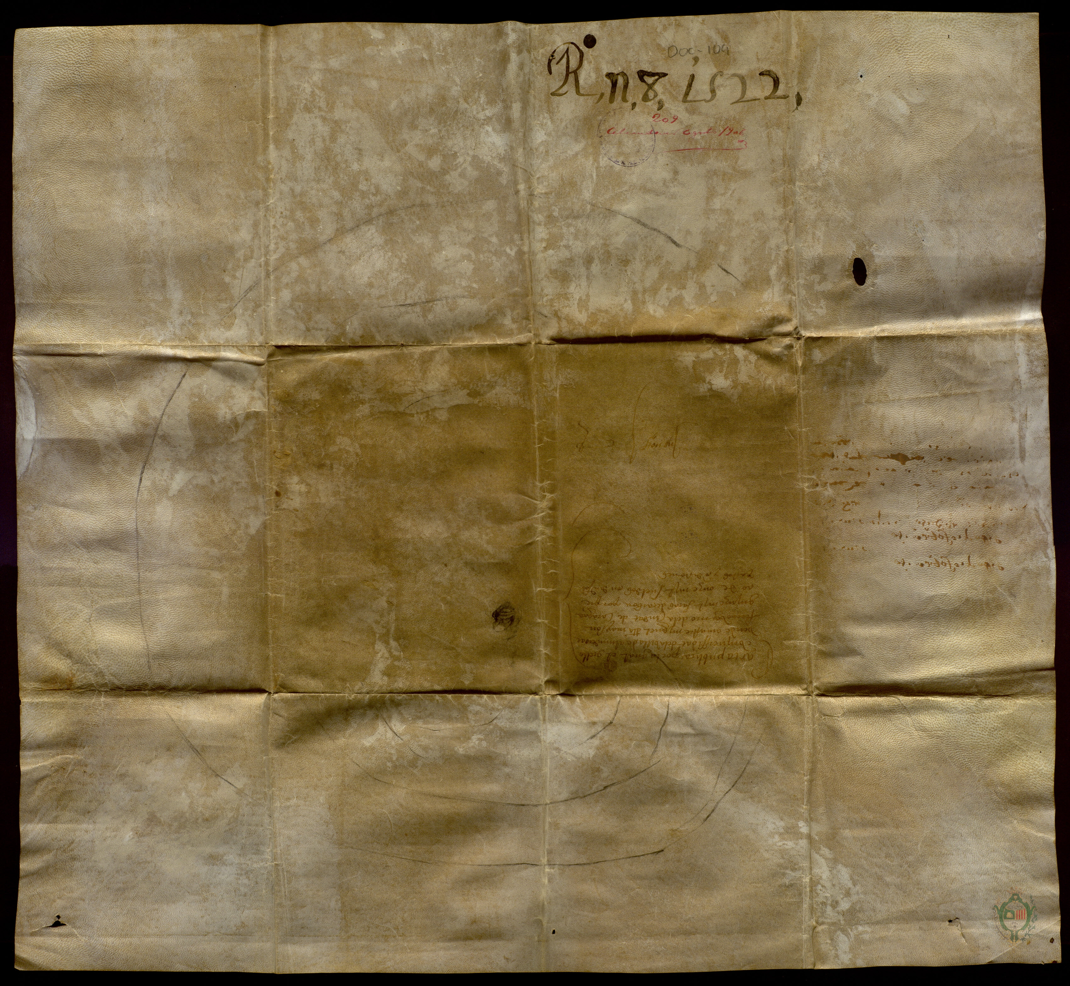 El concejo de Almudévar vende a Miguel de la Maisón, herrero vecino de Zaragoza, 15.000 sacas de carbón de encina por precio de 11.000 sueldos.