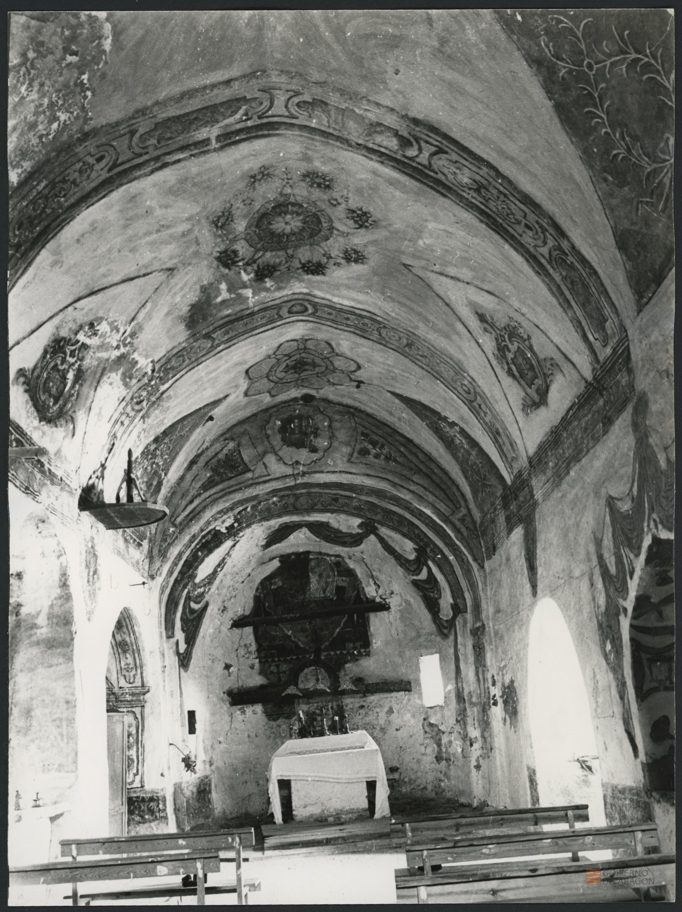 Iglesia de San Vicente de Vio. Interior. Vio