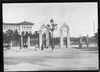 Puerta de Santa Engracia. Plaza de Aragón. Antigua Facultad de Medicina. Paraninfo. Farola. Verja de hierro