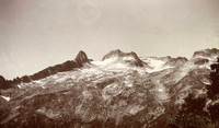 Pic d'Aubert. (3092 m). Et region du Néouvielle