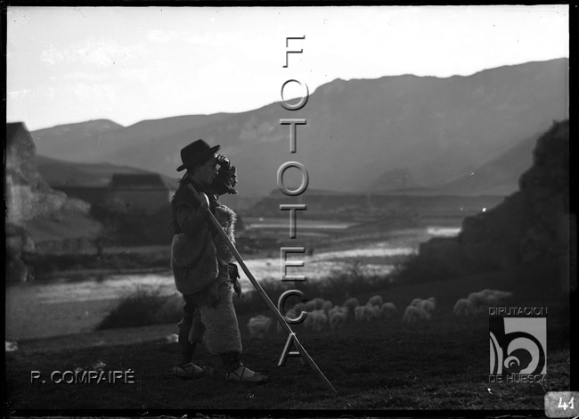 "Zagalillo. Pastor corderero". Ricardo Compairé Escartín. Hecho