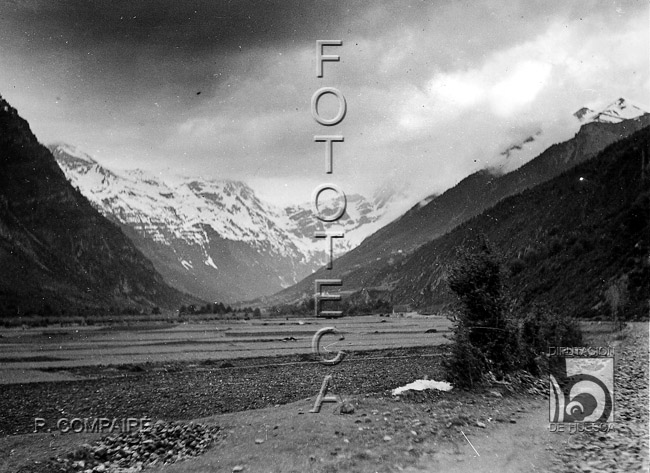 "Pineta. El llano". Ricardo Compairé Escartín. Valle de Pineta