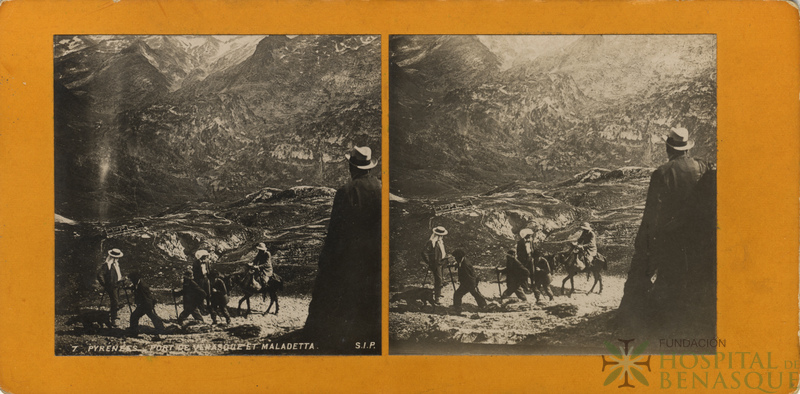 "7. Pyrénées. Port de Vénasque et Maladetta. S. I. P."