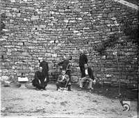 Grupo en dique curvo. Ildefonso San Agustín. Canfranc