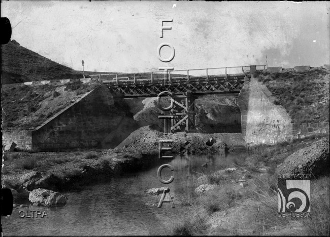 "Destrozos de la guerra.Puente". José Oltra Mera. Estadilla