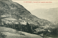 "10. Benasque. Santuario de Guayente desde Sahún."