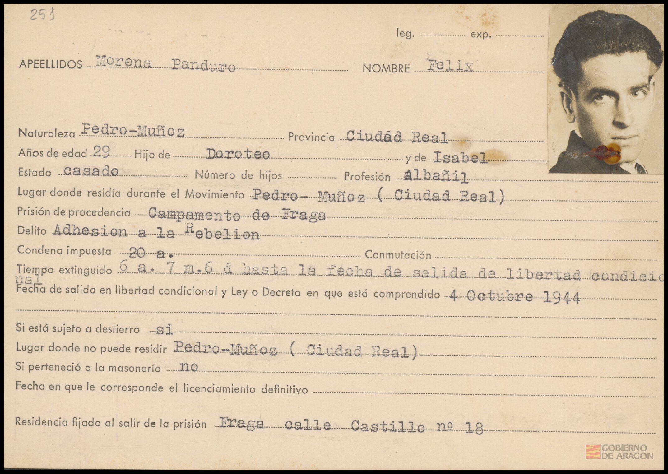 Morena Panduro, Félix. Fraga