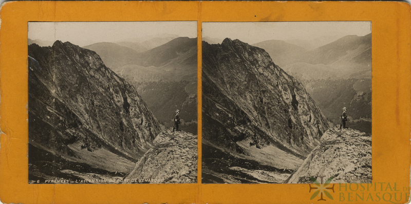 "6. Pyrénées. L'ascension du Port de Vénasque. S. I. P."