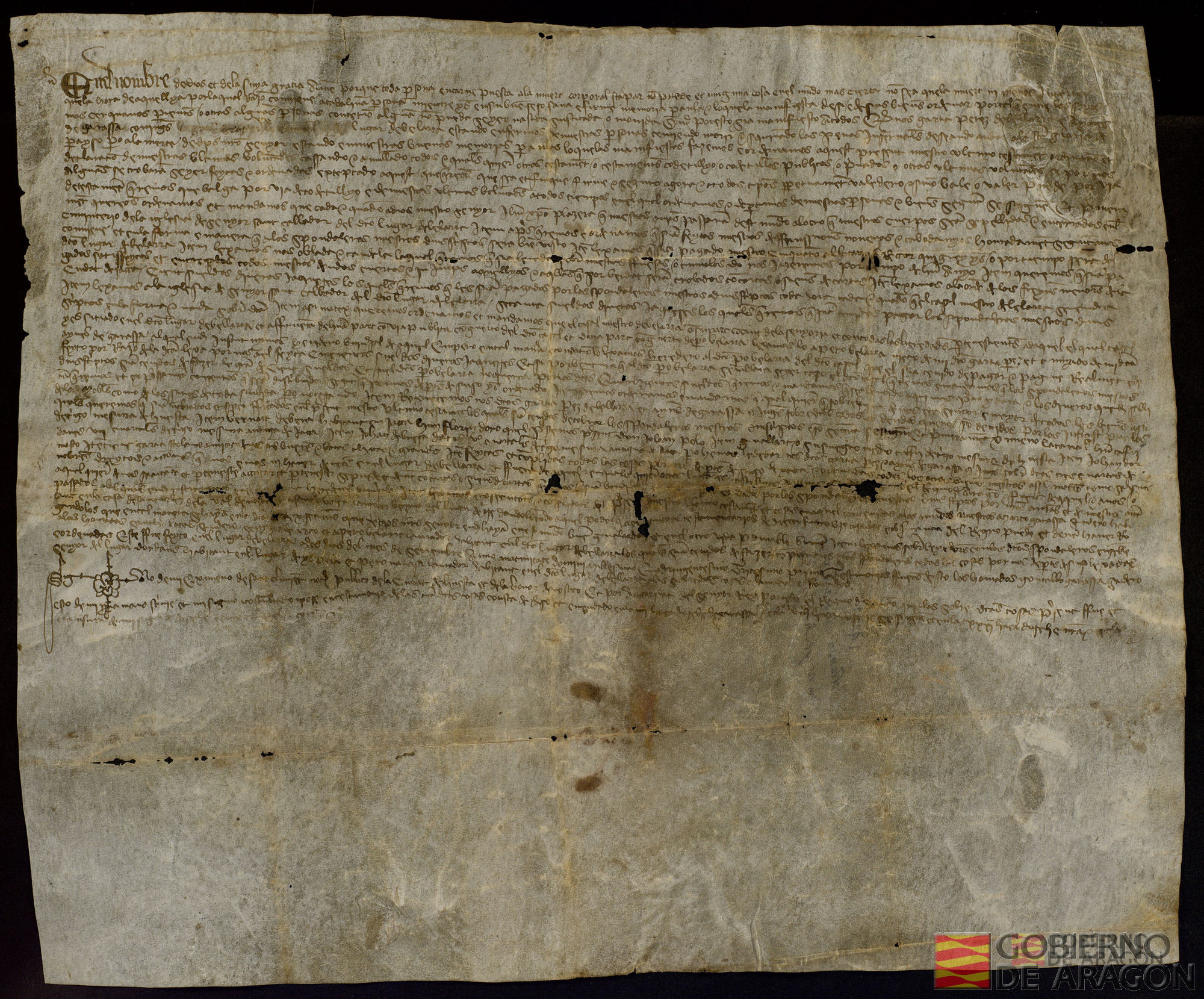 Testamento mancomunado de García Pérez de Belarra y su mujer Inés de Grasa