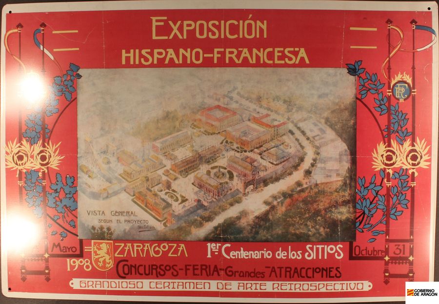 Exposición Hispano-Francesa. 1er Centenario de los Sitios. 1º mayo de 1908