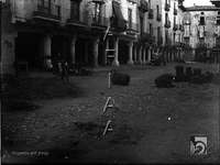Plaza del mercado. Ricardo del Arco y Garay. Barbastro. Somontano