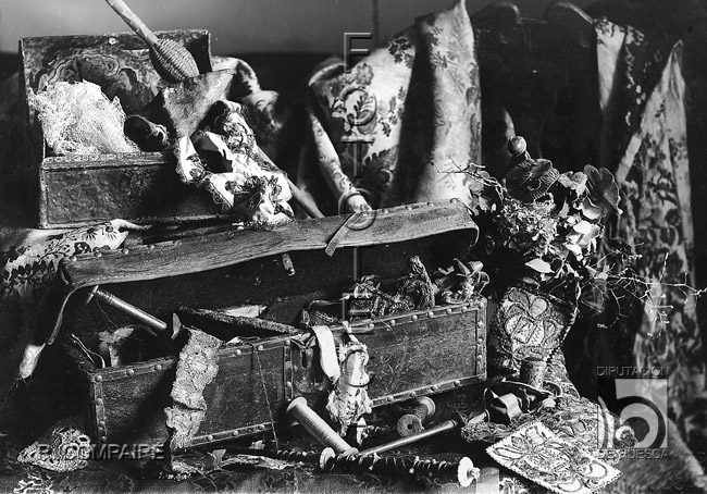 "Cofre con relicarios". Ricardo Compairé Escartín. Bolea