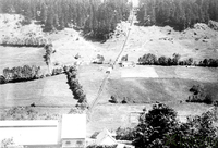 Paisaje agrícola en los Pirineos