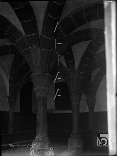 Monasterio de Santa María la Real. Sala capitular. Ricardo del Arco y Garay. Fitero (Navarra)