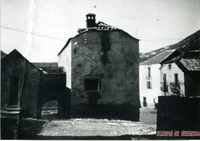 Casa Abadía de Larrés antes de su derribo