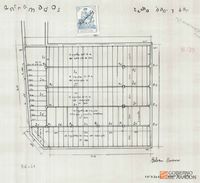 [Proyecto de cine en Calatayud]. Firmado por el Arquitecto Beltrán Navarro. Calatayud (Zaragoza)