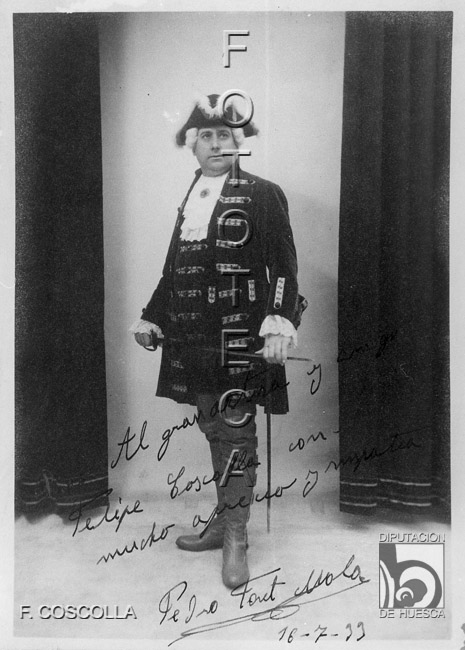 Fotografía dedicada a Felipe Coscolla. Felipe Coscolla Plana