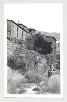 Proyecto adicional al de urbanización parcial de los alrededores de la Catedral. Arquitecto: César Jalón. Albarracín