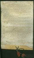 Privilegio concedido por Alfonso II de Aragón a las catedrales de Huesca y Jaca
