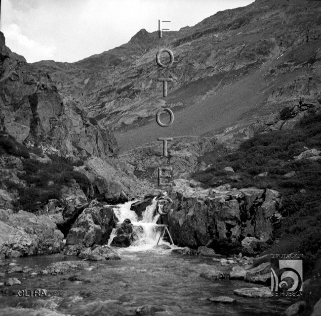 "El Rio". José Oltra Mera. Sallent de Gállego. Alto Gállego