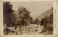"Luchon. Chute de la Pique."