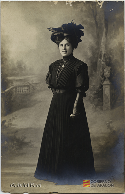 Retrato de Matilde Iribarren. Gabriel Faci Abad