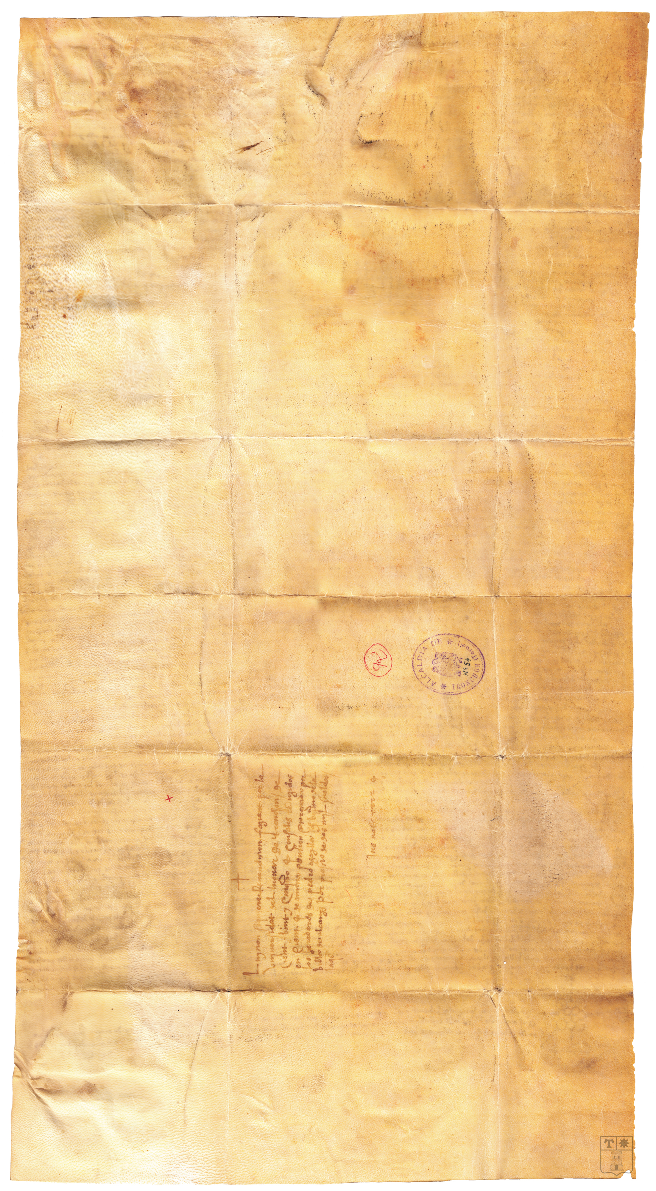 Luición y revendición de censal al Concejo de Tronchón por Pedro Azaila, vecino de Alcañiz