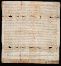 Firma dada a la ciudad de Barbastro sobre el uso de la primicia